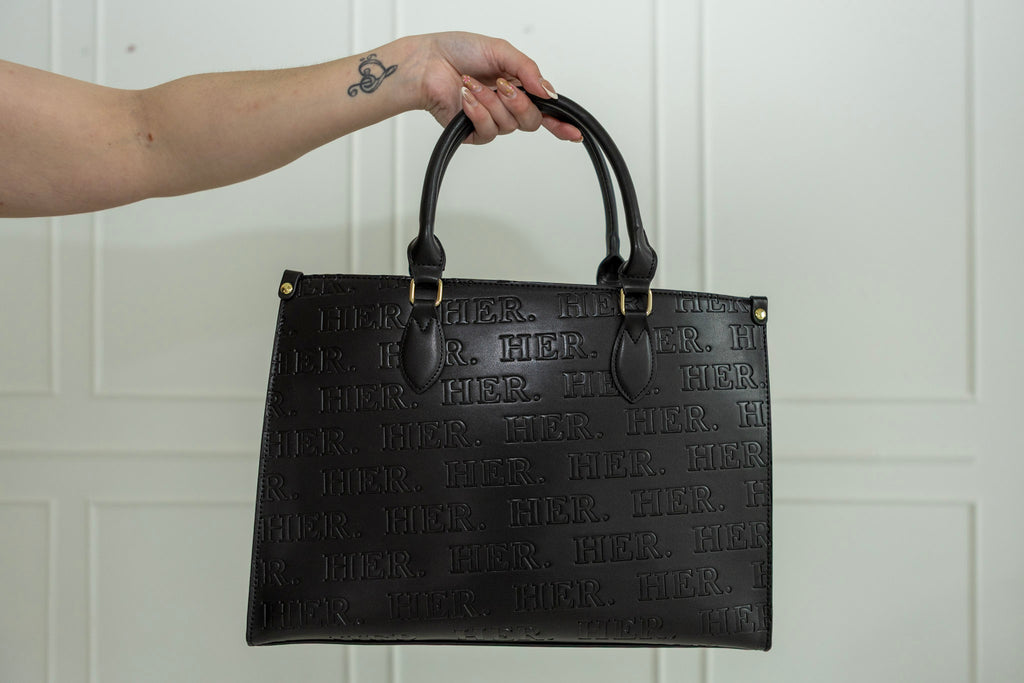 BLACK HER HANDBAG